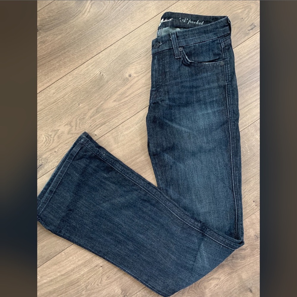 7 for all mankind blue jeans - size 27